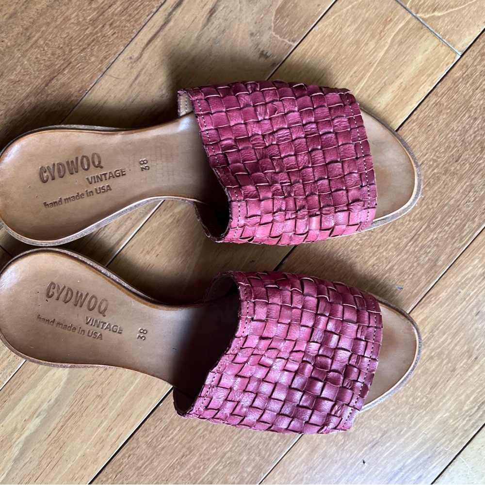 Women's Woven Slide Sandals - Picture 2 of 4